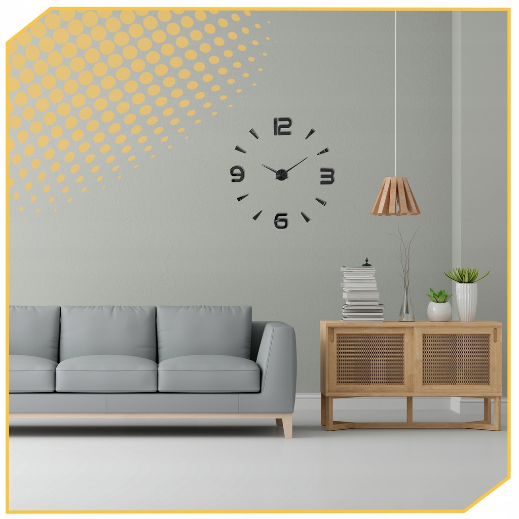 Zegar ścienny zegar na ścianę duży 3D lustrzany DIY mechanizm naklejany Kod producenta minimalistyczny zegar mechanizm wskazówki